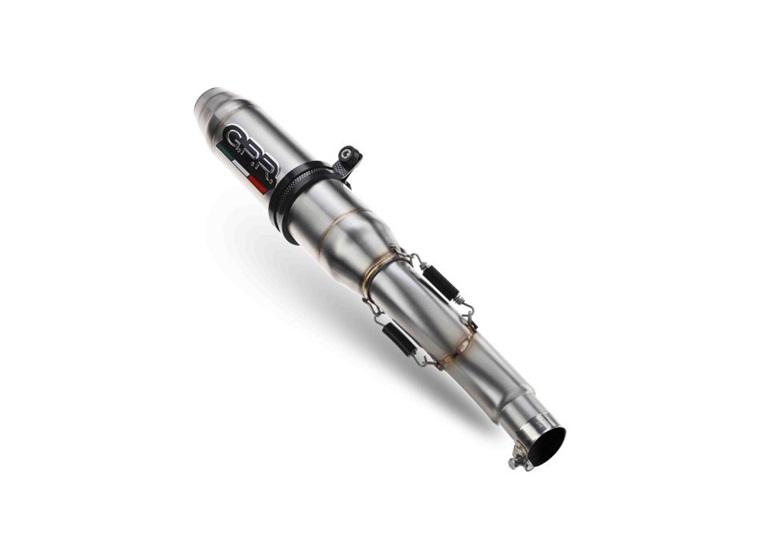 Cijeli ispušni sustav GPR DEEPTONE INOX Y.228.1.RACE.DE Brushed Stainless steel including removable db killer