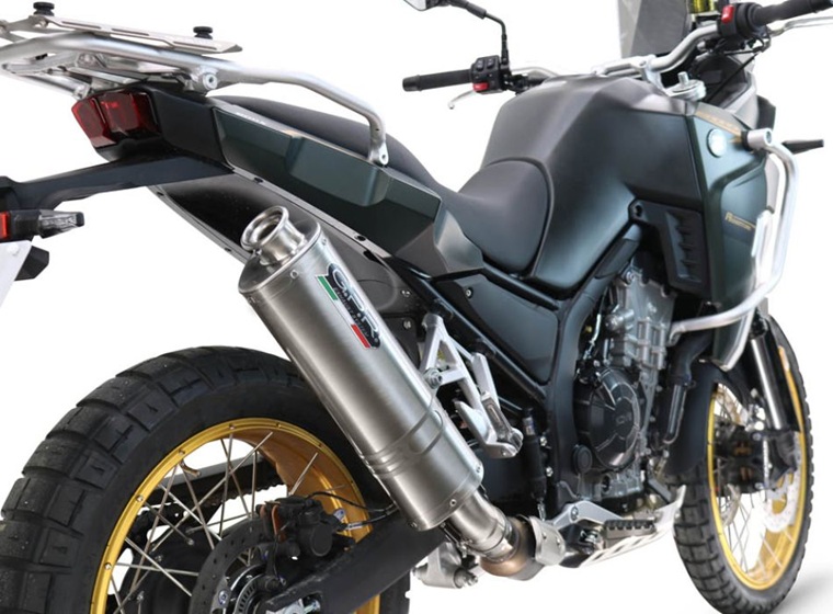 Slip-on exhaust GPR DUNE TRIOVALE TITANIO Z.19.DUNE Titanium