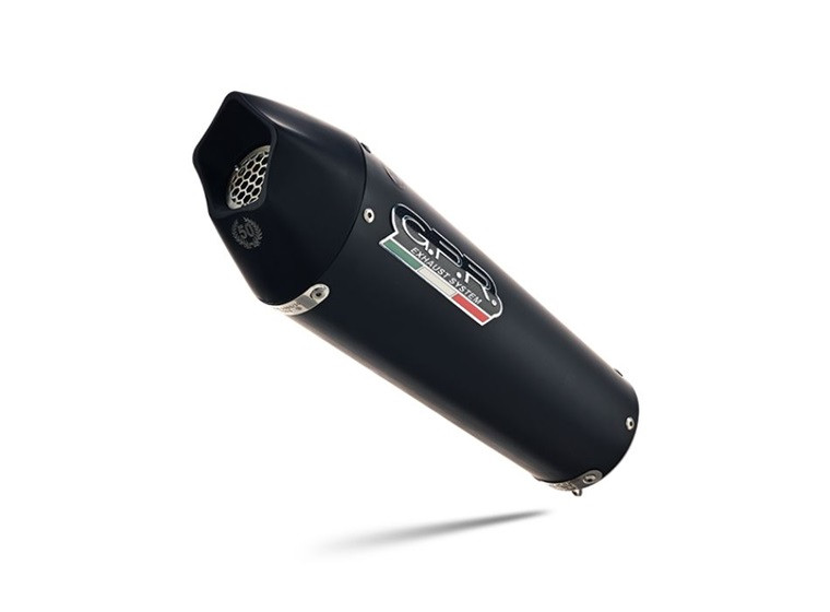 Cijeli ispušni sustav GPR GP EVO4 E5.T.100.CAT.GPAN.BLT Titanium Matte Black