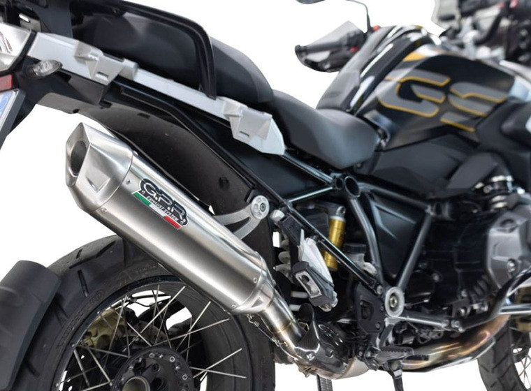 Slip-on exhaust GPR FURORE-X ACCIAIO INOX E5.H.264.1.FUXIO Brushed Stainless steel
