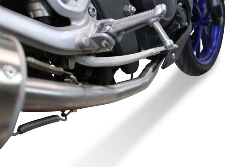Full Line, silencer and separate header GPR FURORE-X INOX HE.2.CAT.FUXIO Brushed Stainless steel
