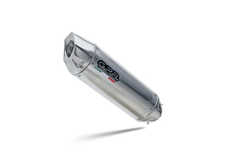Full Line, silencer and separate header GPR FURORE-X INOX HE.1.CAT.FUXIO Brushed Stainless steel