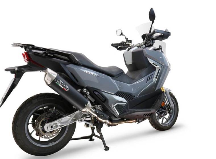 Full Line, silencer and separate header GPR FURORE-X SCOOTER HON.13.1.CAT.FXSC Matte Black