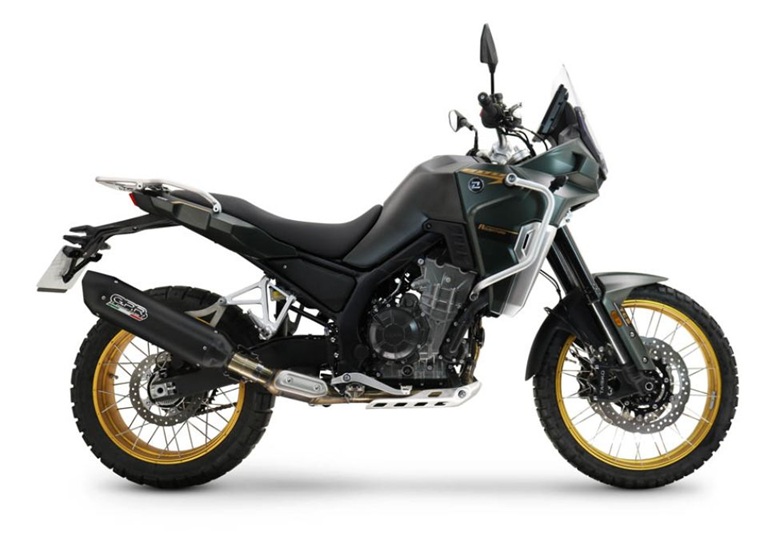 Slip-on exhaust GPR FURORE-X TITANIO NERO E5.BM.99.1.FUXTITBL Titanium Matte Black