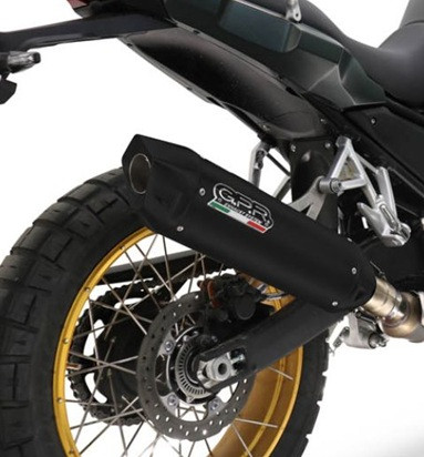 Slip-on exhaust GPR FURORE-X TITANIO NERO KOV.1.FUXTITBL Titanium Matte Black