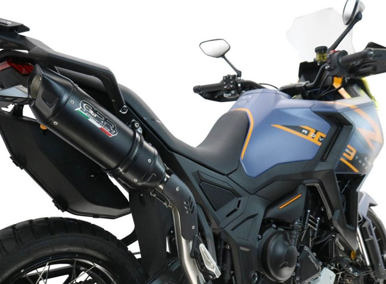 Slip-on exhaust GPR FURORE-X TITANIO NERO Z.19.FUXTITBL Titanium Matte Black