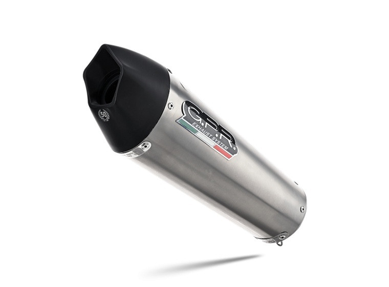 Slip-on exhaust GPR NEW GRAND PRIX EVO TITANIUM CF.6.CAT.GPAN.TO Brushed Titanium