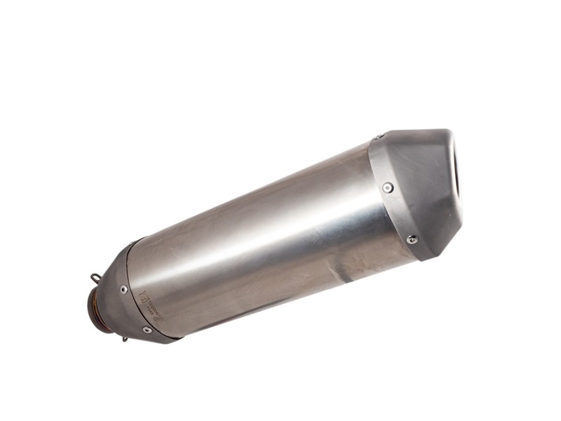 Slip-on exhaust GPR PENTACROSS INOX QUSP.160.1.PENIO Brushed Stainless steel