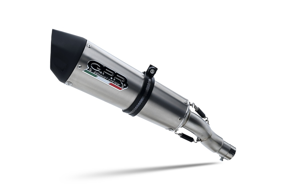 Slip-on exhaust GPR NEW GRAND PRIX EVO TITANIUM BMW.82.GPAN.TO Brushed Titanium