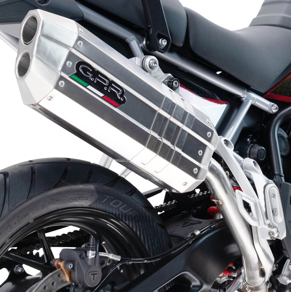 Slip-on exhaust GPR HYPER SONIC BMW.12.HYSOIN Brushed Stainless steel