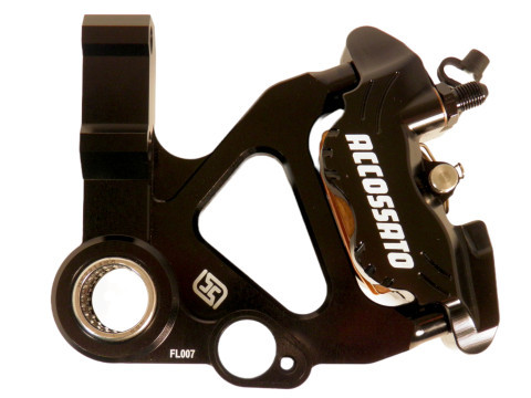 Kit Front Left Brake Caliper PZ014 and Mounting Bracket ACCOSSATO KITA26 for Vespa