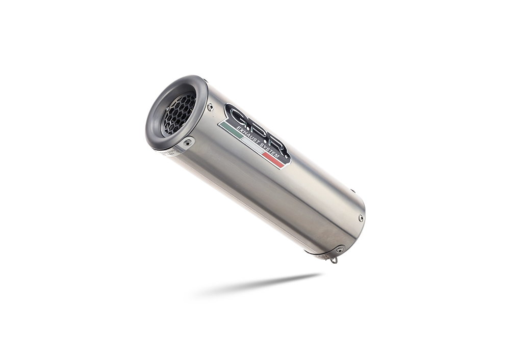 Slip-on exhaust GPR M3 CAT.9.M3.INOX Brushed Stainless steel