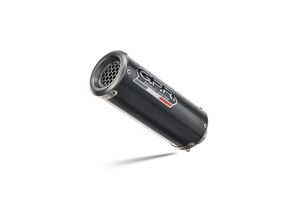 Slip-on exhaust GPR M3 CF.2.CAT.M3.PP Brushed Stainless steel