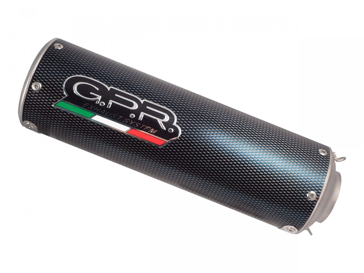 Slip-on exhaust GPR M3 VO.2.RACE.M3.PP Carbon look including link pipe