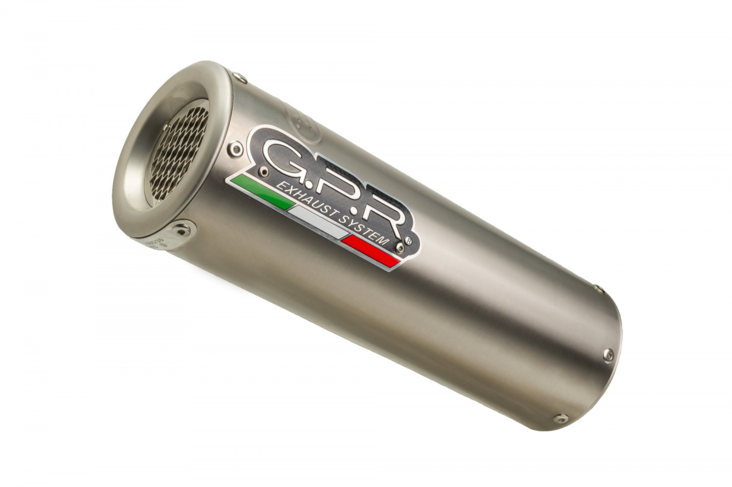 Slip-on exhaust GPR M3 BMW.75.RACE.M3.TN Brushed Titanium including link pipe