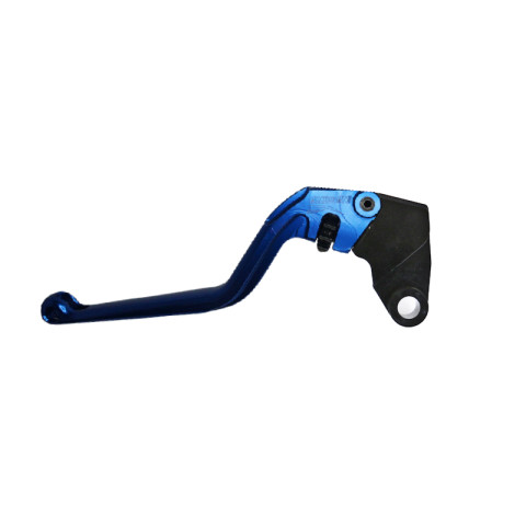 Clutch Lever ACCOSSATO ESK828 fixed CNC-worked aluminium, blue