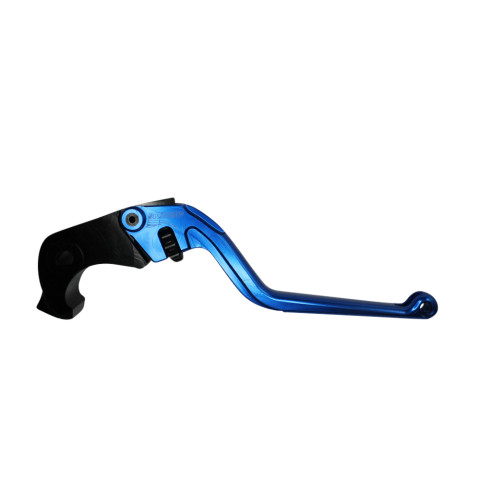 Brake lever ACCOSSATO EDF088 fixed CNC-worked aluminium, blue