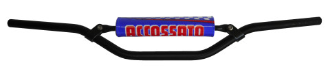 Handlebar ACCOSSATO HB061 Aluminium Made With Constant Diameter - 22 mm silver