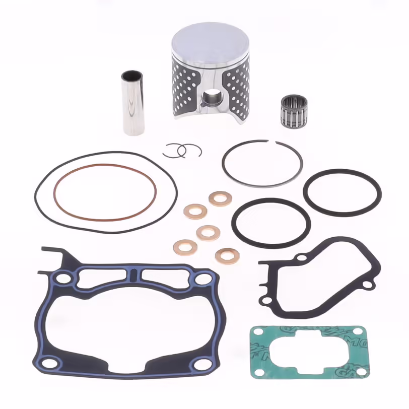 Top End Piston Kit ATHENA P4C0540118024A (Cast 2-Stroke Piston d54 mm) with Top End Gasket Kit for YAMAHA YZ 125 2005-2021
