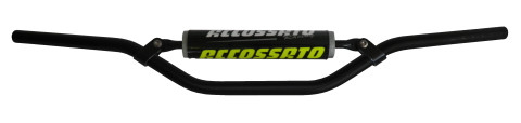 Handlebar ACCOSSATO HB059 Aluminium Made With Constant Diameter - 22 mm silver