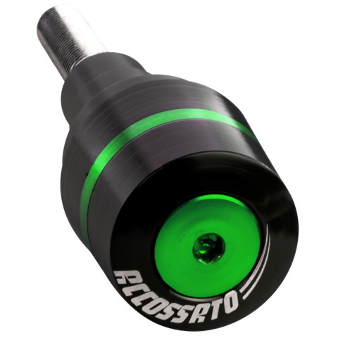Crash pads ACCOSSATO TP046 with screw cover green