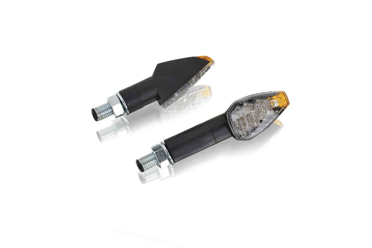 Turn signals PUIG PEAK 4492N Crni long, homologated