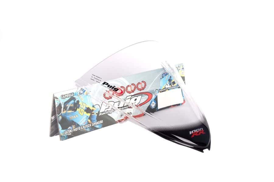 Windscreen PUIG RACING 4623W transparent