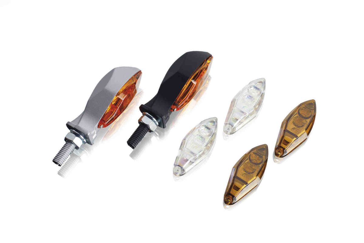 Turn signals PUIG MASA 4871N Crni short, homologated