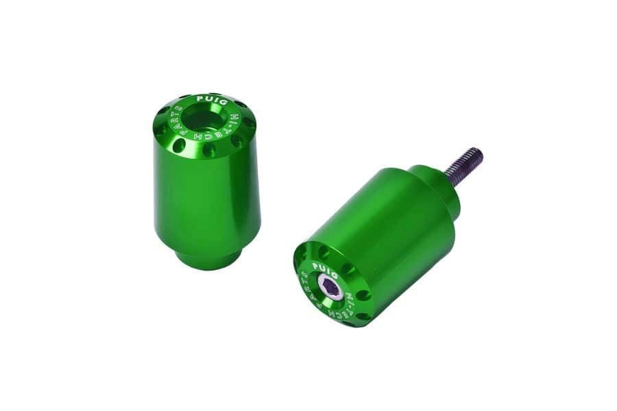 Bar ends PUIG LONG 5621V green