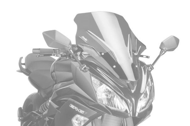 Windscreen PUIG TOURING 5998N Crni