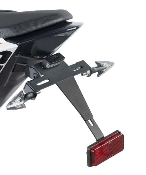 Adjustable license support PUIG 7106N Crni