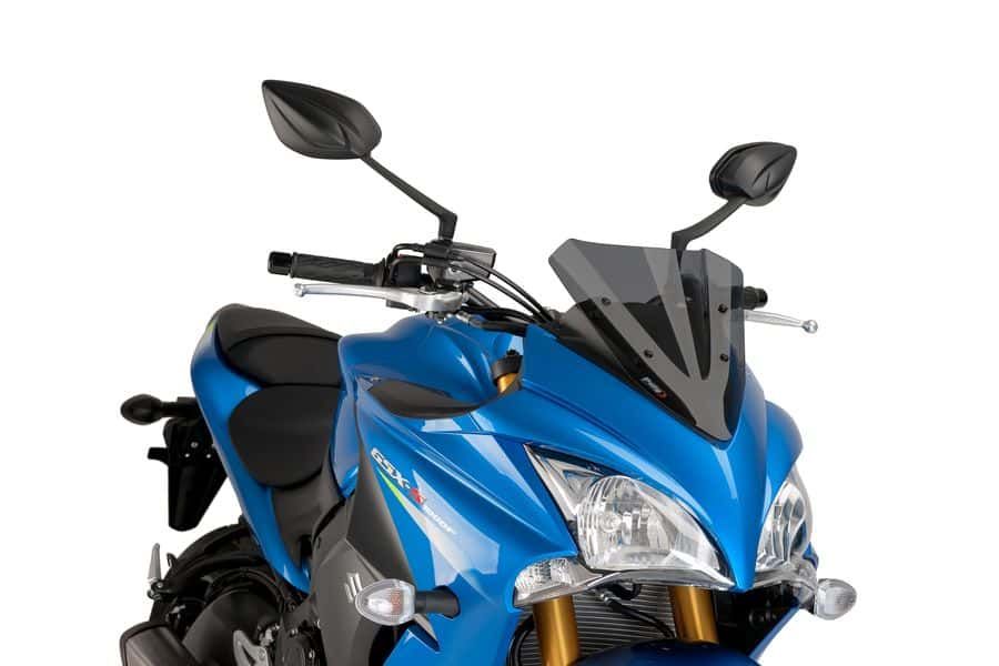Windscreen PUIG RACING 7639F dark smoke