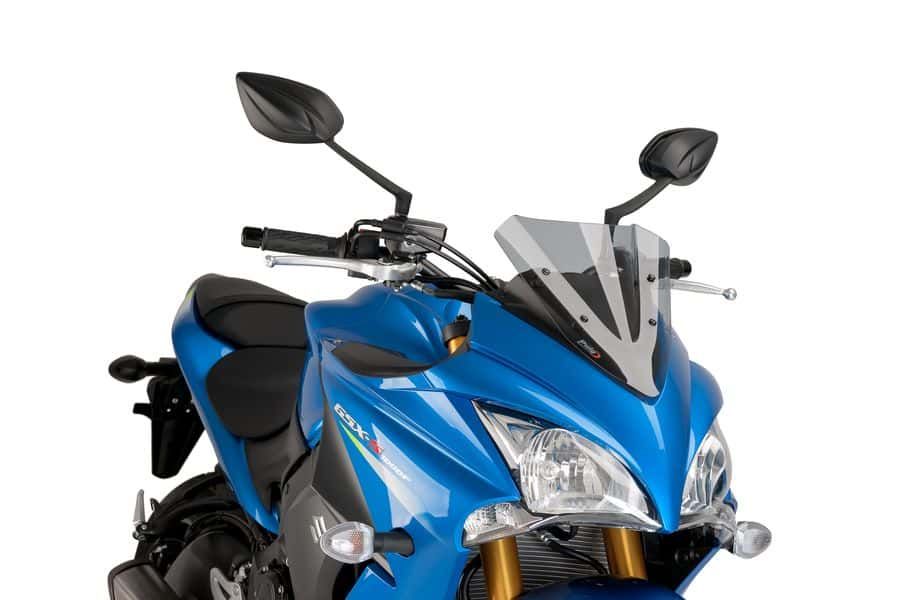 Windscreen PUIG RACING 7639H smoke for SUZUKI GSX-S 1000 F 2015-2019