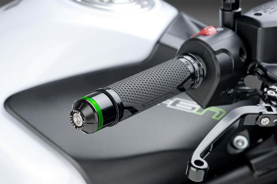 Bar ends PUIG SHORT WITH RING 8805N colour rings included
