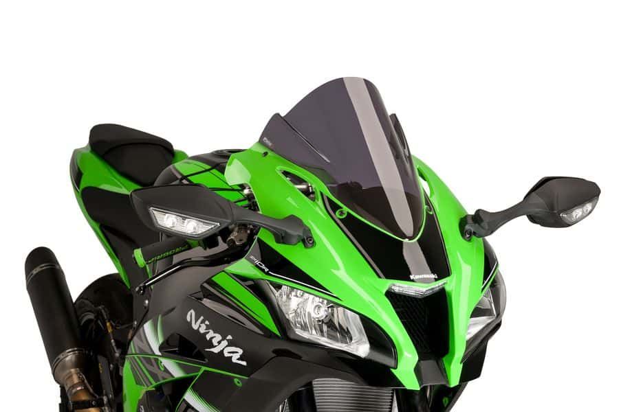 Windscreen PUIG RACING 8912F dark smoke