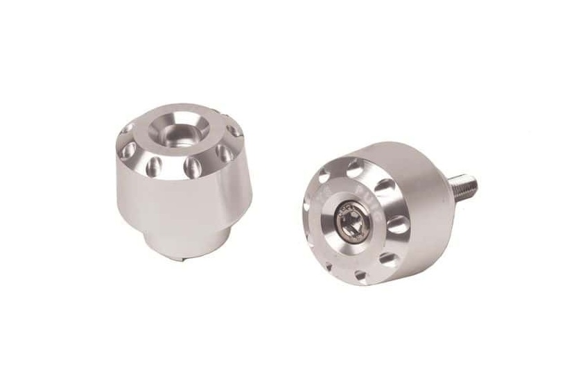 Bar ends PUIG SHORT 9358P silver