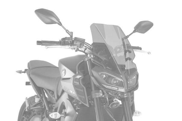 Windshield PUIG NEW. GEN TOURING 9377A plavi