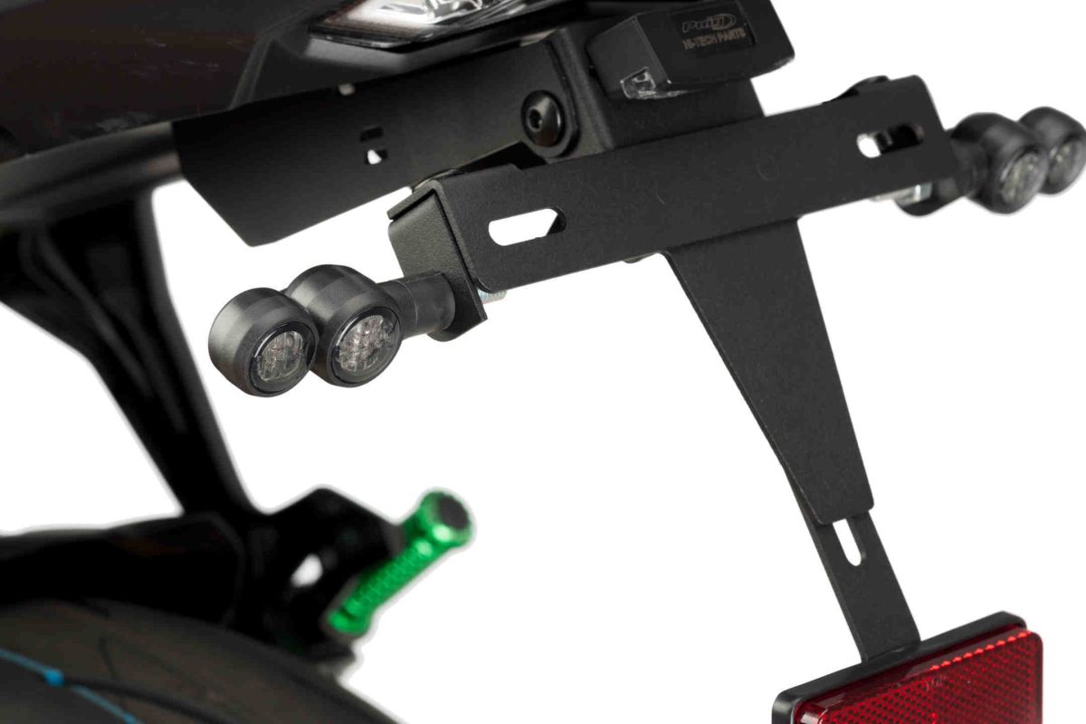 Turn signals PUIG LIGHT 9557N Crni rear, homologated