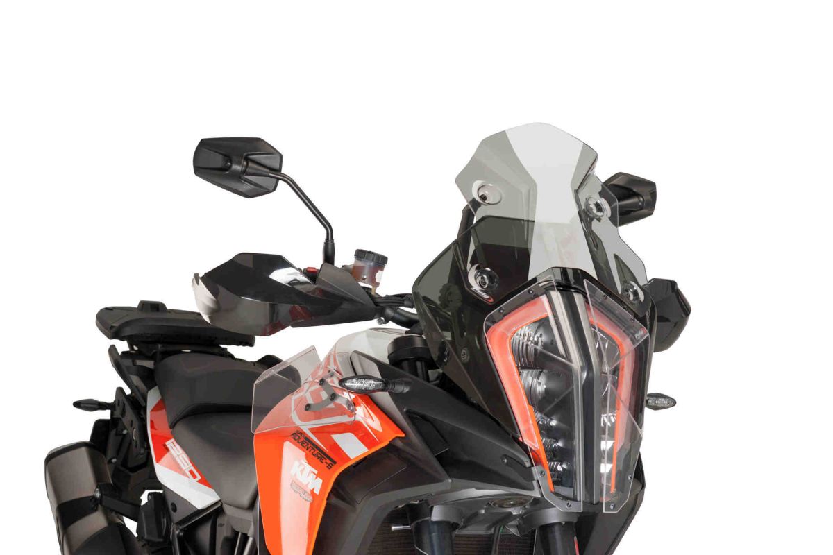 Windscreen PUIG RACING 9716H smoke for KTM Super Adventure 1290 / R / S 2017-2021