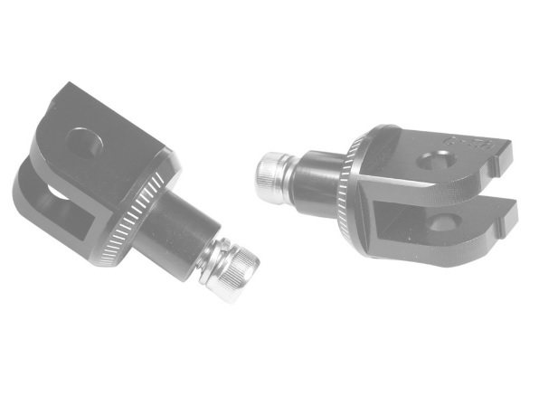 Footpeg adapters PUIG 6341N Crni