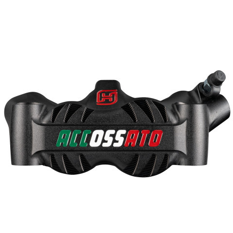Radial brake caliper ACCOSSATO PZ007 Forged Monoblock 100 mm distance With Pistons in Aluminium