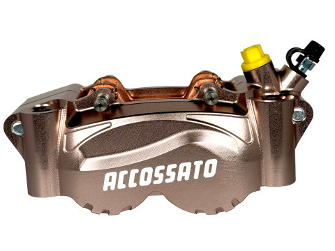 Radial billet 2-piece caliper ACCOSSATO PZ012 distance 108 mm
