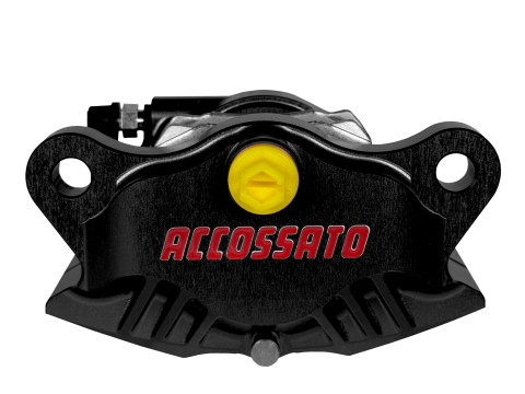 Rear Axial Brake 2p Caliper ACCOSSATO PZ016 CNC-made with 84 mm distance