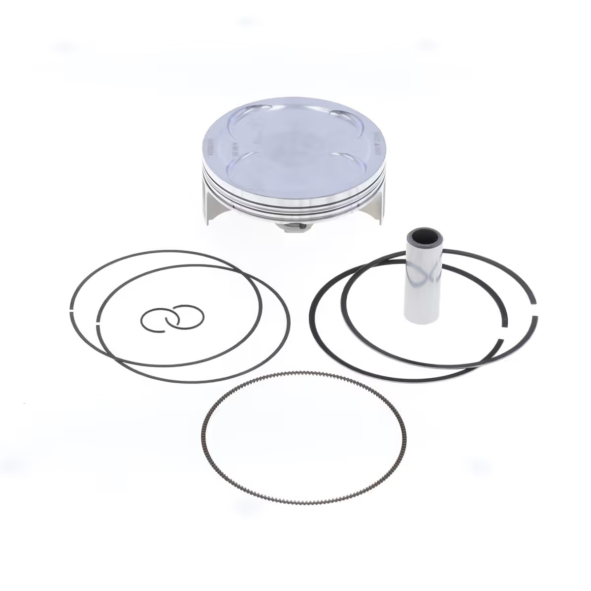 4T Forged Piston ATHENA S5F09700005C d 97 mm for Athena and OE Cylinder for YAMAHA WR 450 F 2021-2023, YAMAHA YZ 450 F 2020-2022