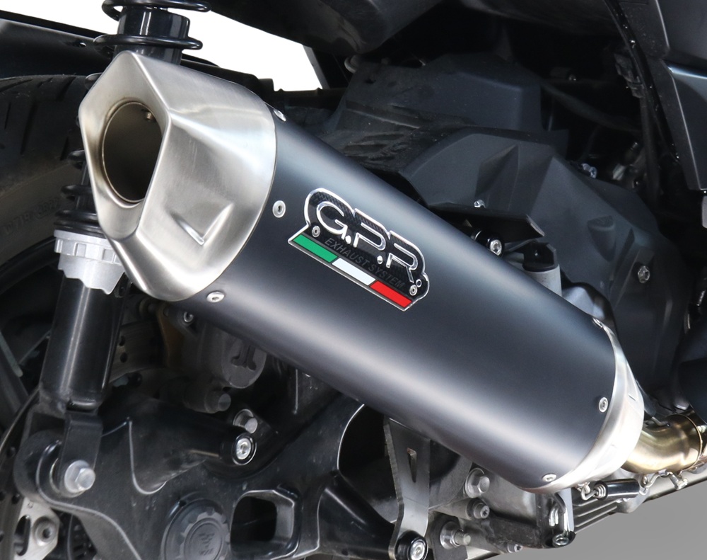 Slip-on exhaust GPR FURORE-X SCOOTER SCOM.154.FXSC Matte Black