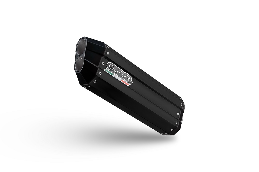 Slip-on exhaust GPR HYPER SONIC BLACK TITANIUM KTM.55.HYSOBLK Matte Black