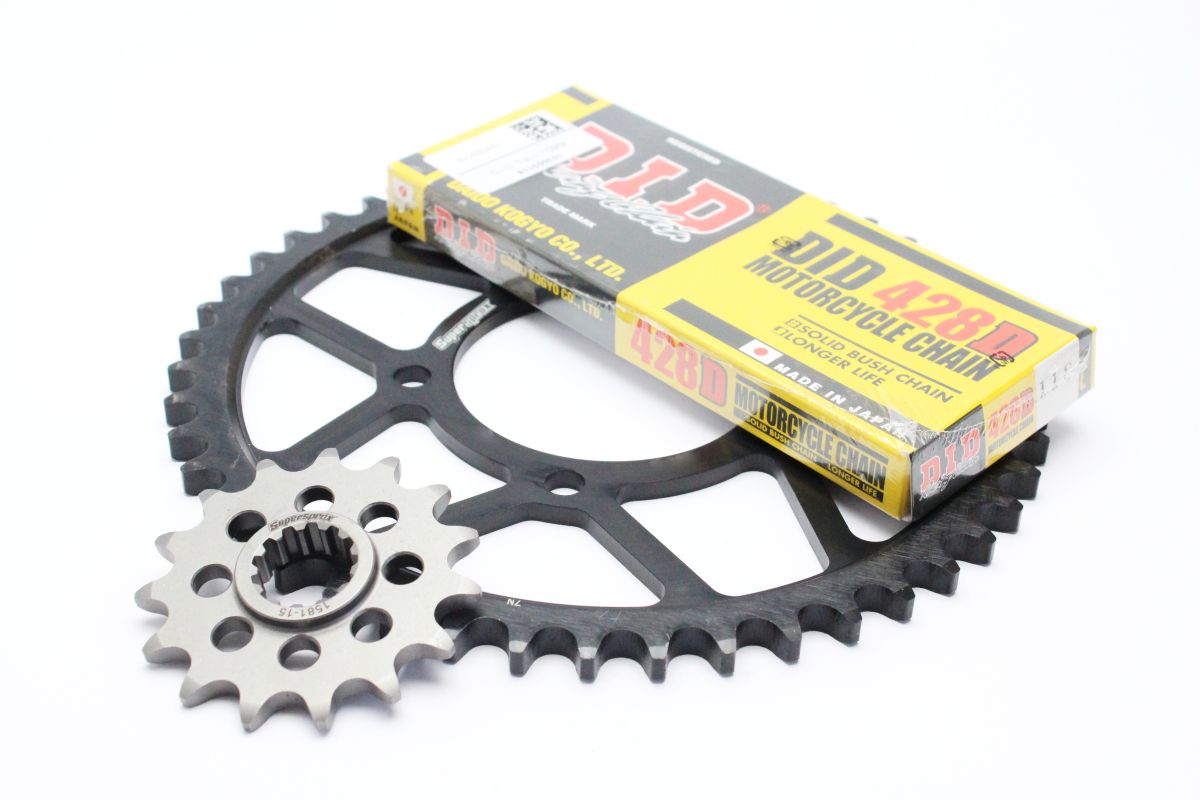 Chain kit D.I.D + SUPERSPROX D serie