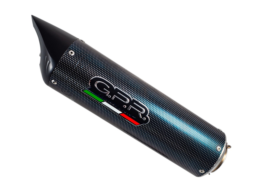 Slip-on exhaust GPR TIBURON T.68.TIBPO Carbon look