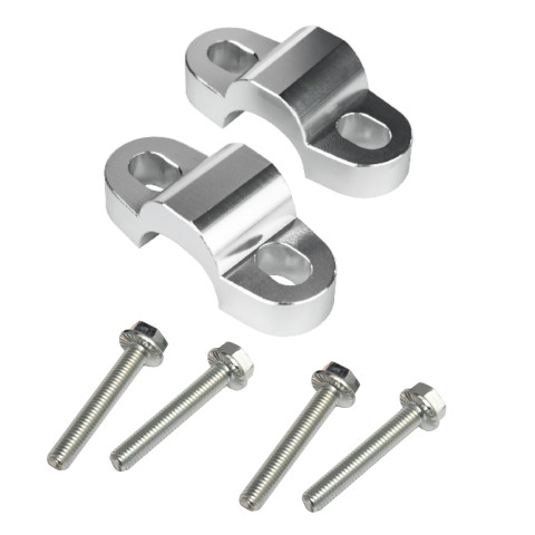 Trasformation kit ACCOSSATO RK123 for handlebar from diameter 28 mm to 28.5 mm with riser +10mm