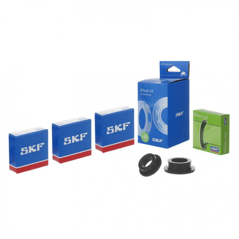 Wheel seals kit with spacers and bearings SKF VKWB-R-25-HD-B rear